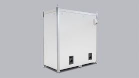 Kaksinkertainen siirrettävä WC-tila keraaminen