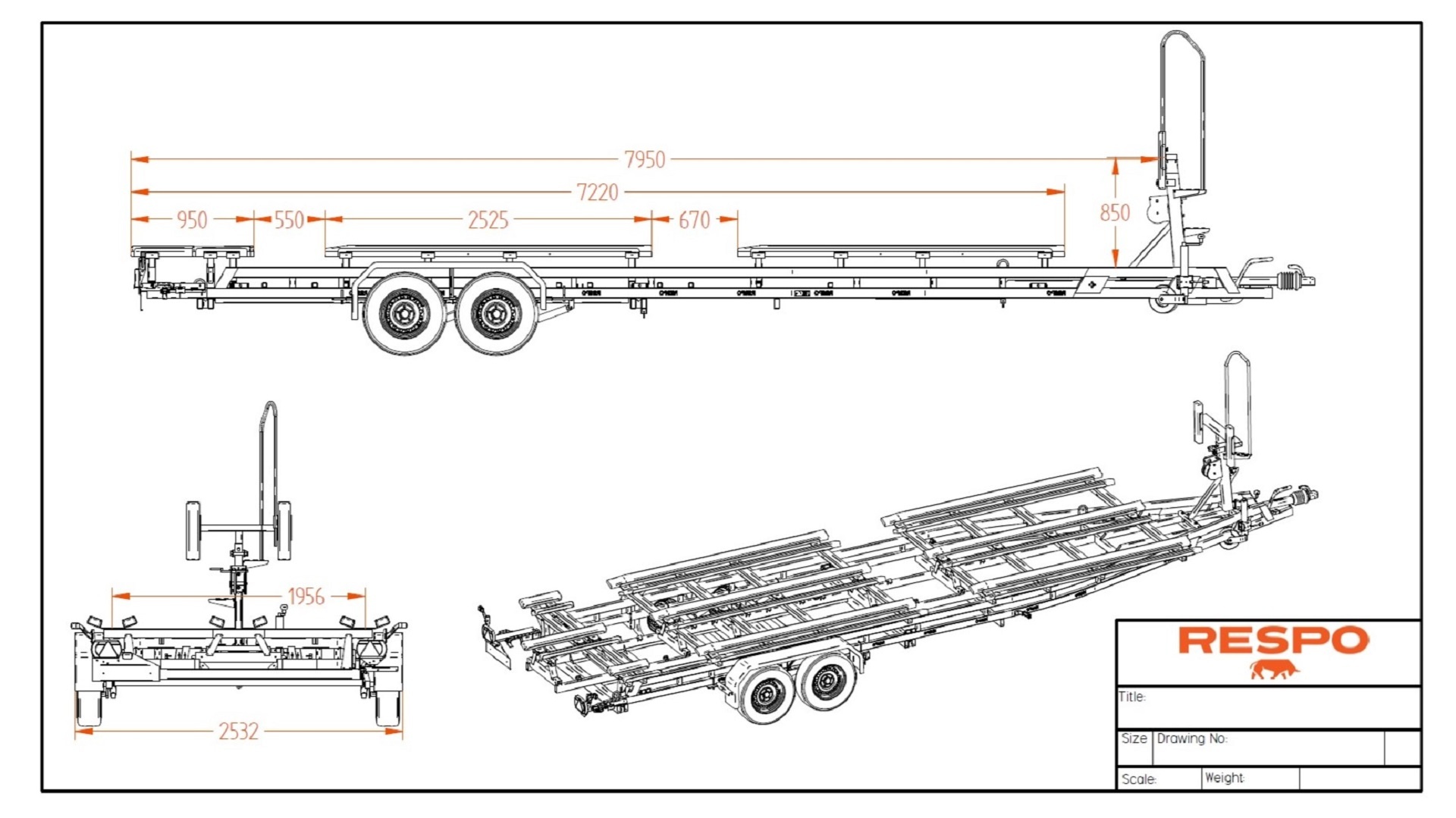3500V912T252 Ponttonivene